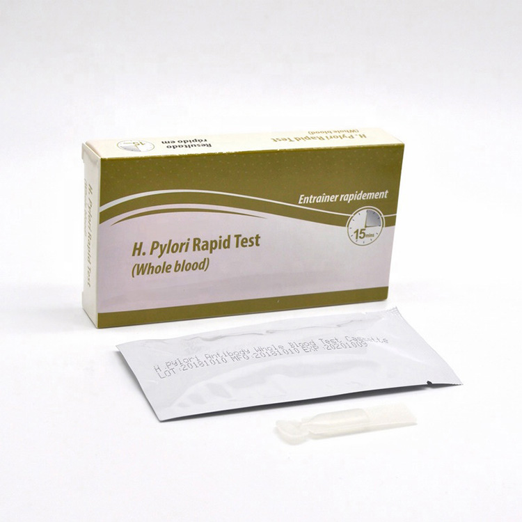 Cassette de kits de prueba rápida médica de H.pylori - 1 