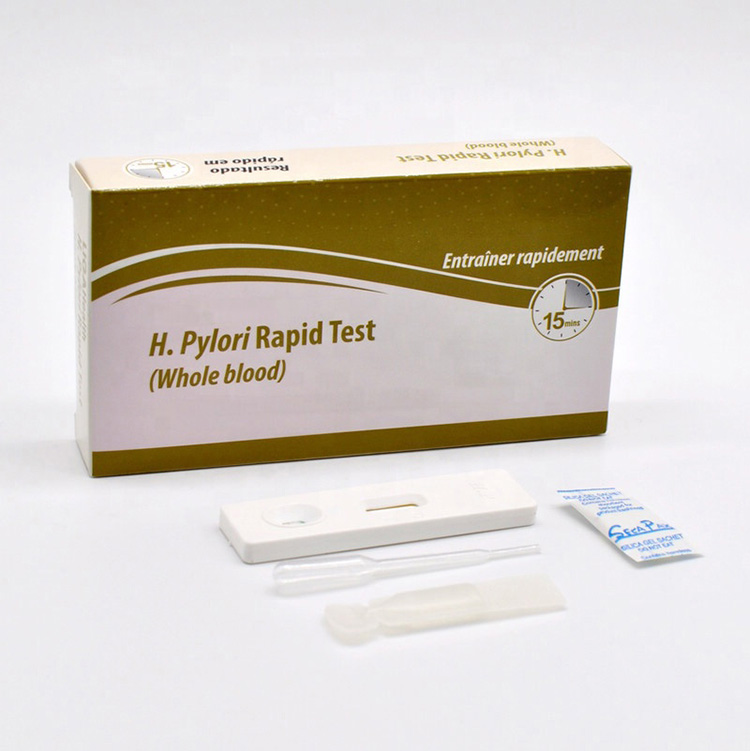 Cassette de kits de prueba rápida médica de H.pylori - 2