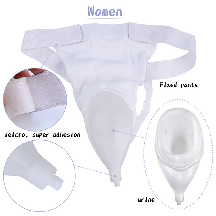 Medical Silicone Urine Collector Bag for Men