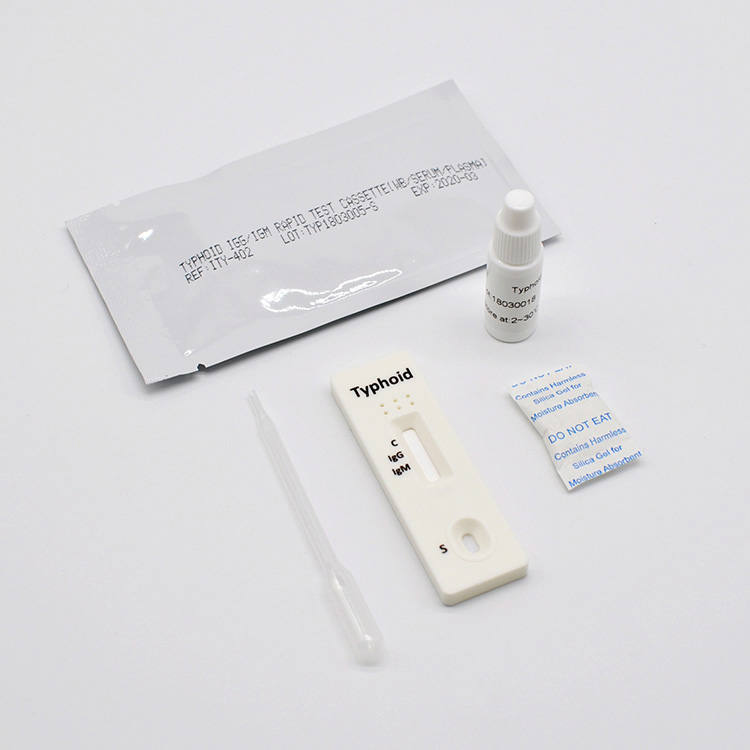 Usu Medicu Prufessiunale Prufessiunale di Typhoid Igg Igm Rapid Test