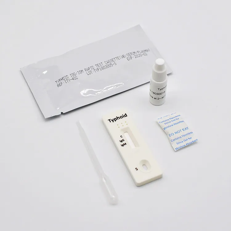 Medical Use Professional Typhoid Igg Igm Rapid Test