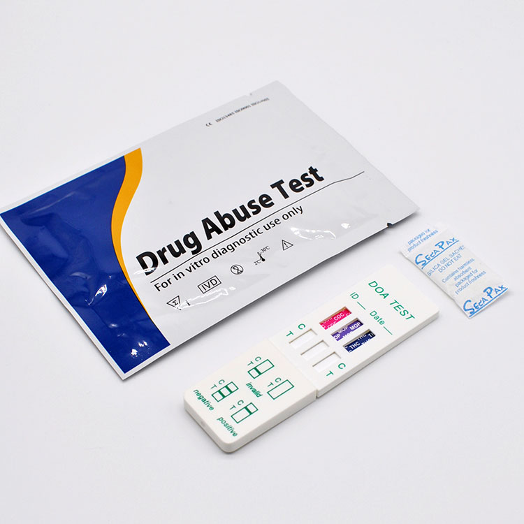 Мулти Дрога 3 во 1 Панел за тестирање Тест за злоупотреба на дрога