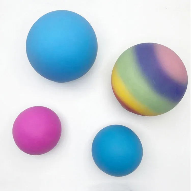 Нетоксична TPR топка за стрес што ја менува бојата со прилагодено лого