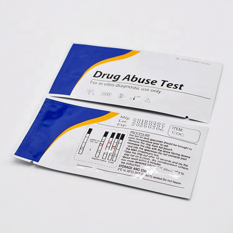 Tira de prueba de orina de COC de drogas de un paso - 5