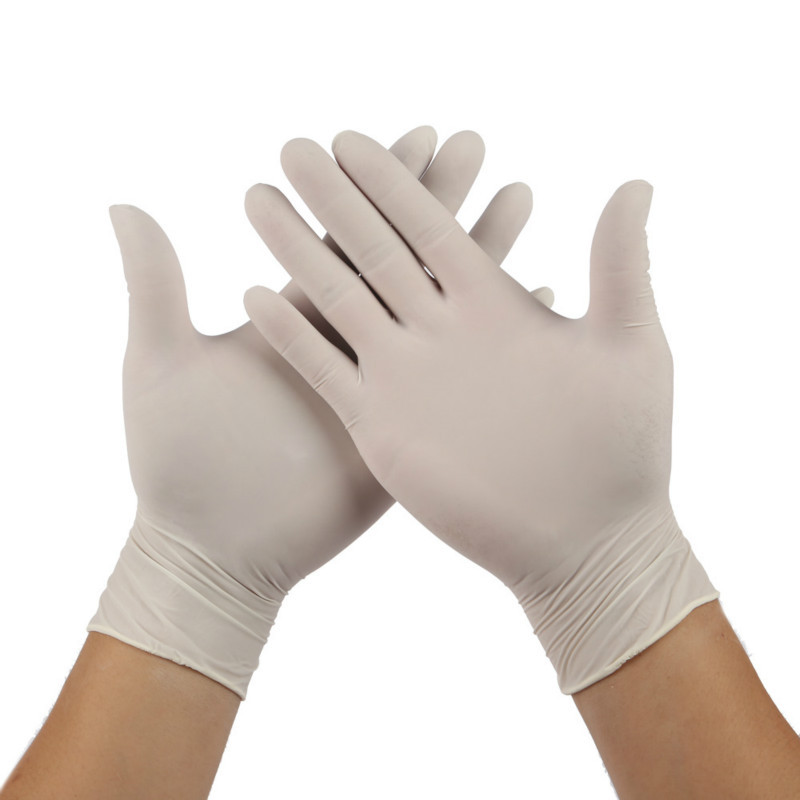 Միանգամյա օգտագործման լատեքսային ձեռնոցներ առանց փոշի