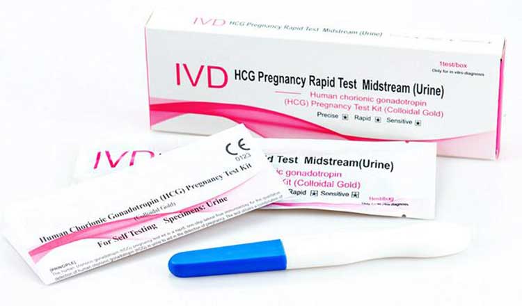 Kit de prueba de embarazo y prueba de fecundidad - 4 