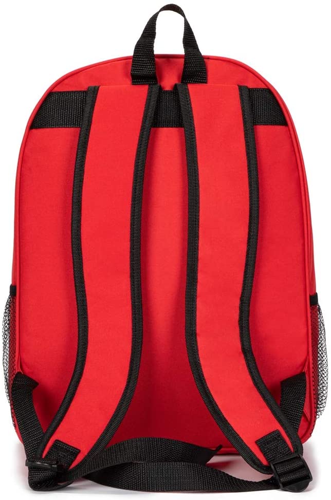 Red Nylon Medical First Aid Backpack Bag