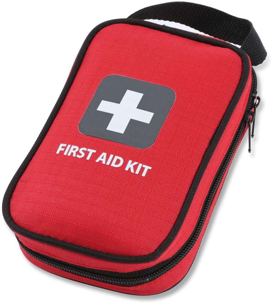 Red First Aid case