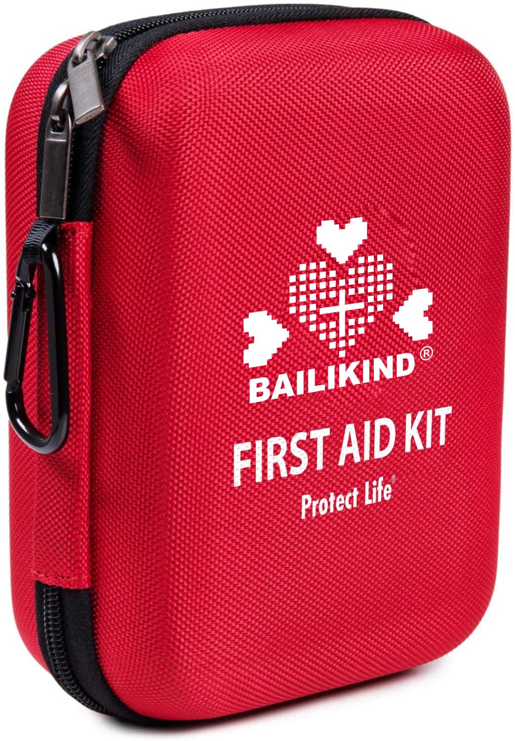 Pulang First Aid Pocket para sa kotse