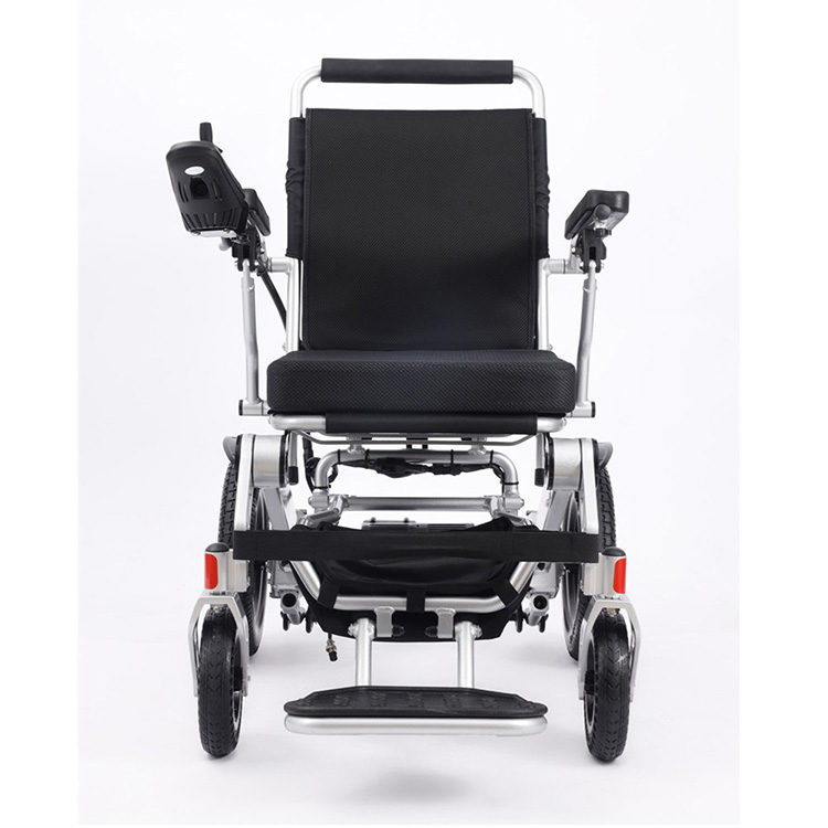 Remote Control Folding Wheelchair Electric Lightweight Power Wheelchair - 0