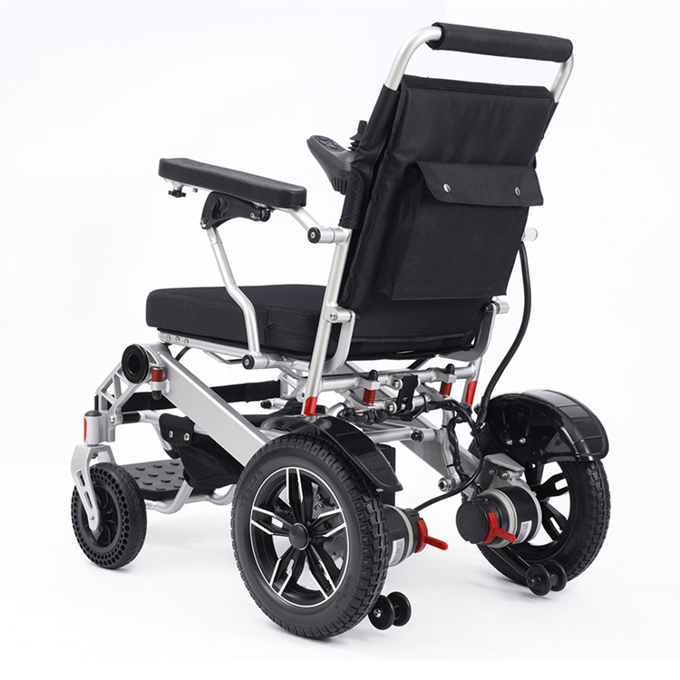 Remote Control Folding Wheelchair Electric Lightweight Power Wheelchair - 1