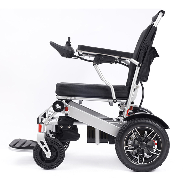Remote Control Folding Wheelchair Electric Lightweight Power Wheelchair - 4