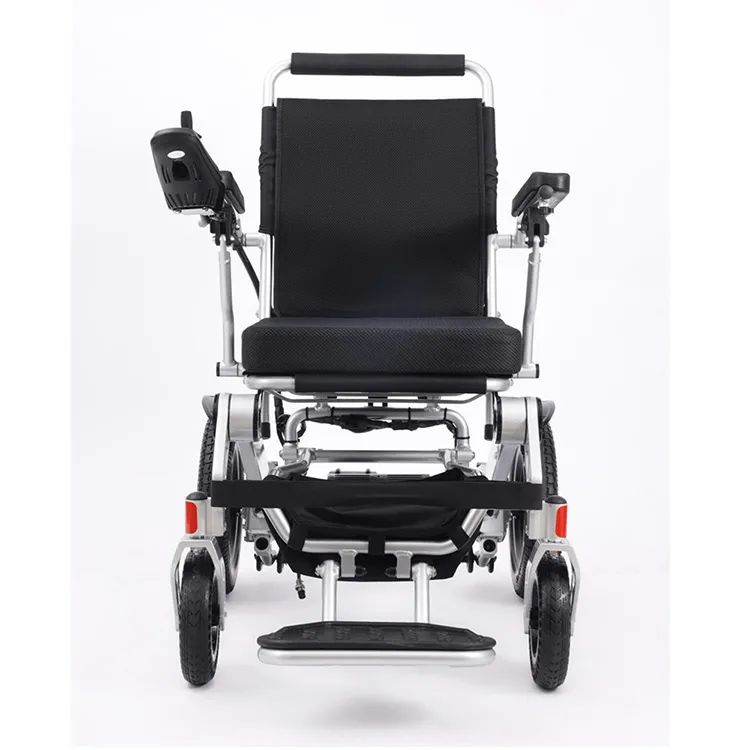 Pilot składany wózek inwalidzki Elektryczny lekki wózek inwalidzki z napędem elektrycznym