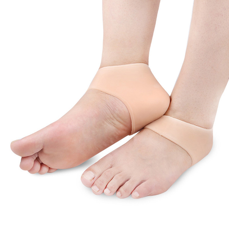 Silicone Gel Heel Sock with Anti Slip Cushion Pad - 2 