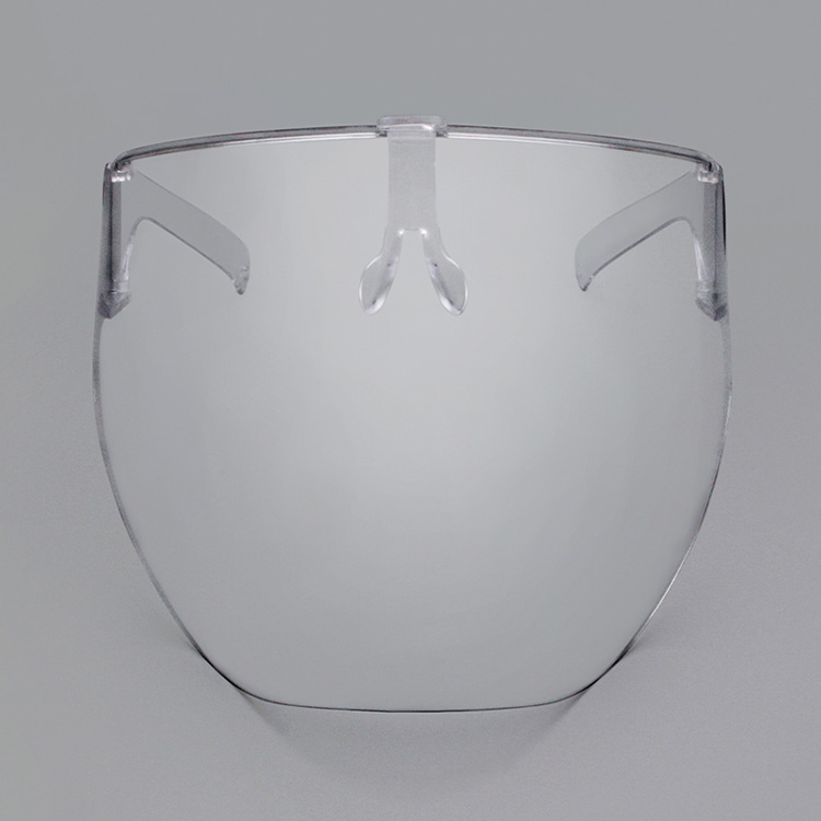 Transparent Plastic Anti-fog Face Glasses Shield - 1