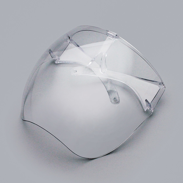 Transparent Plastic Anti-fog Face Glasses Shield - 2
