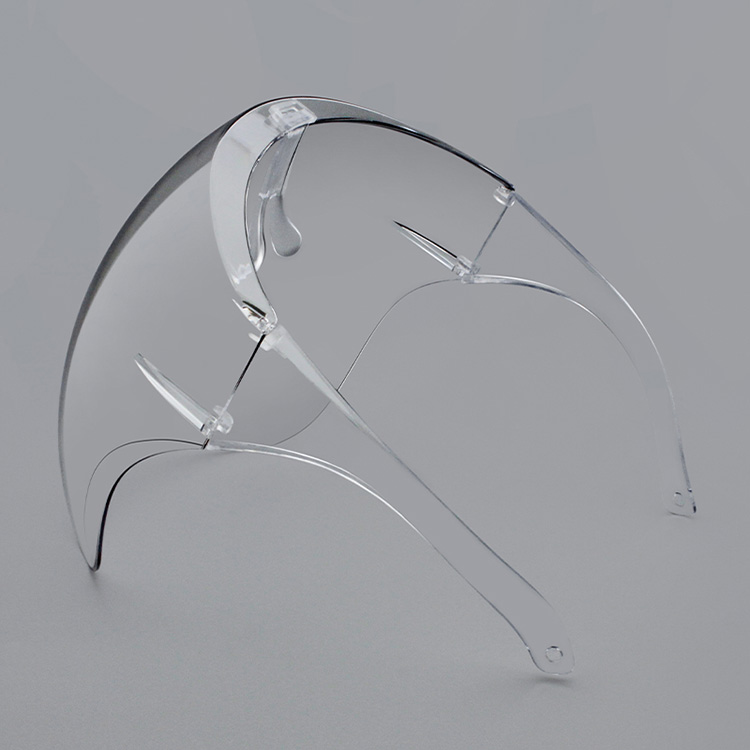Transparent Plastic Anti-fog Face Glasses Shield - 4