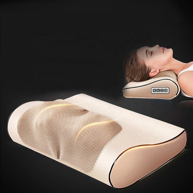 Travelling Portable Wireless Multifunctional Colorful Massage Pillow - 4 