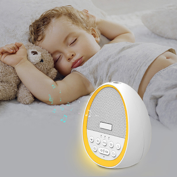 Máquina de sueño de ruido blanco con 7 luces LED de respiración - 5 