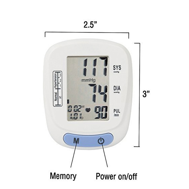 Wireless Wrist Blood Pressure Monitor - 2 