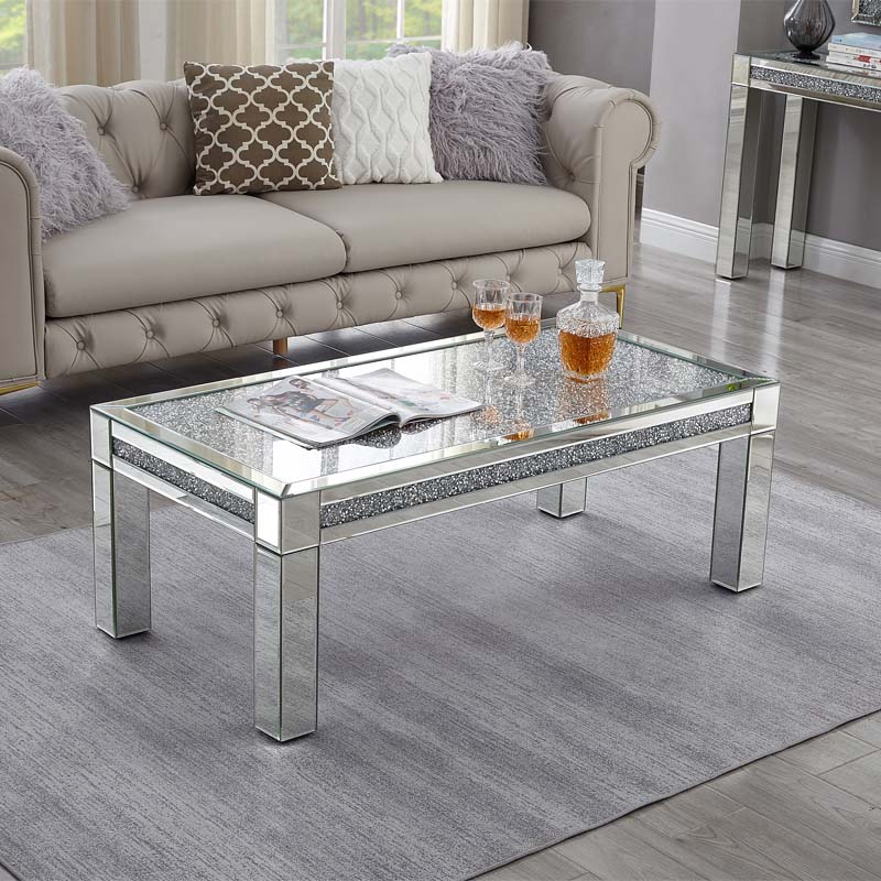 What are the characteristics of a coffee table?