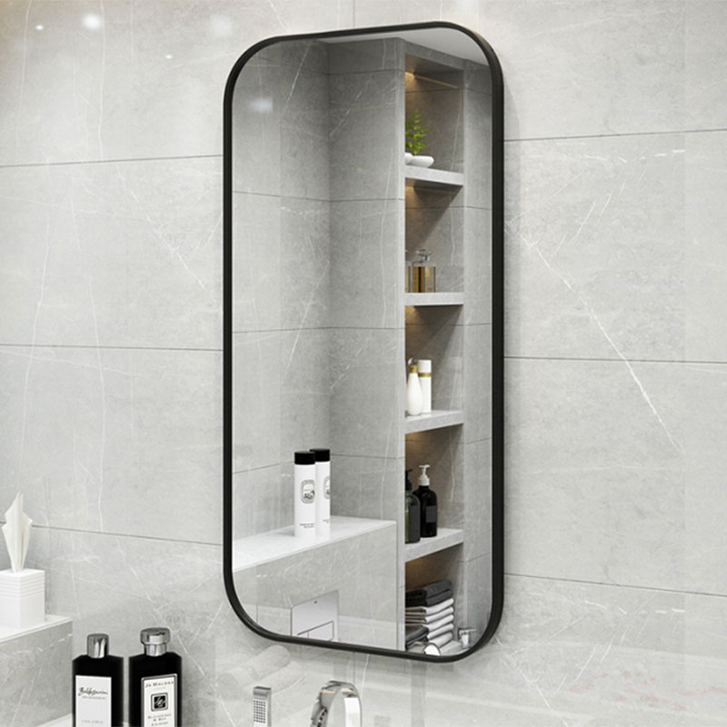 Espejo de maquillaje con marco de aluminio - 2 