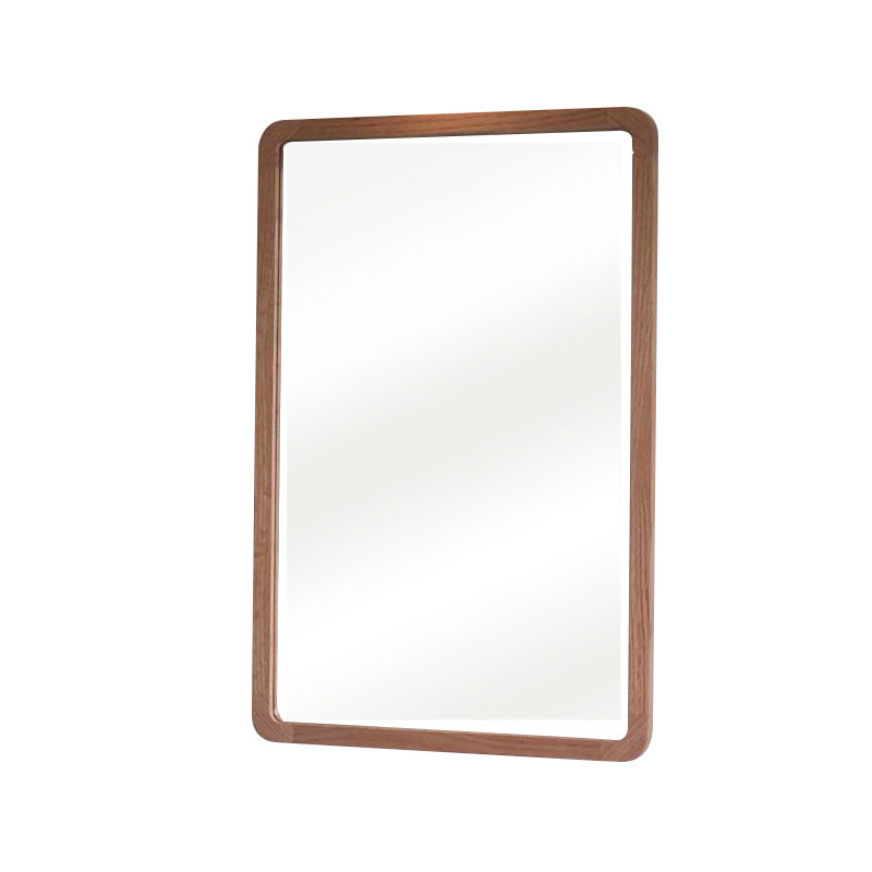 Chytré zrcadlo s rámem z masivního dřeva - 1