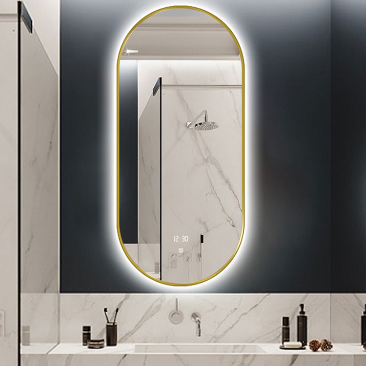 Specchio da bagno LED touch screen