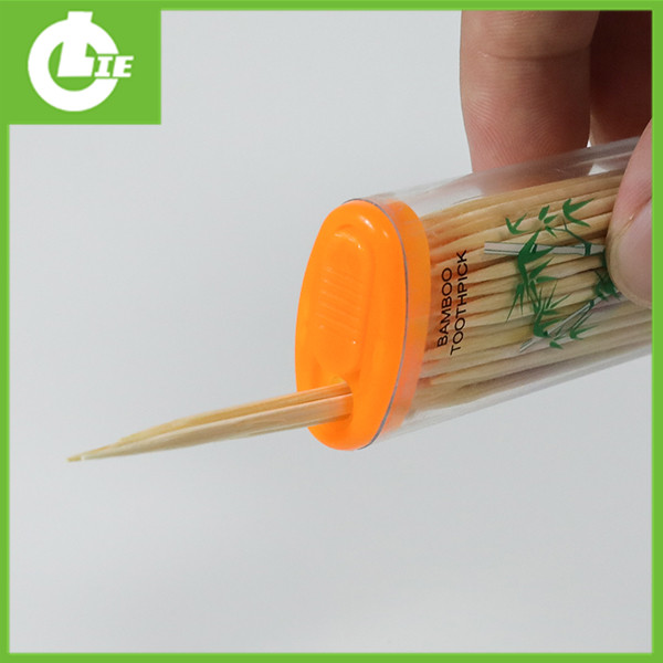 Lighter Shape Yellow Bamboo Toothpick