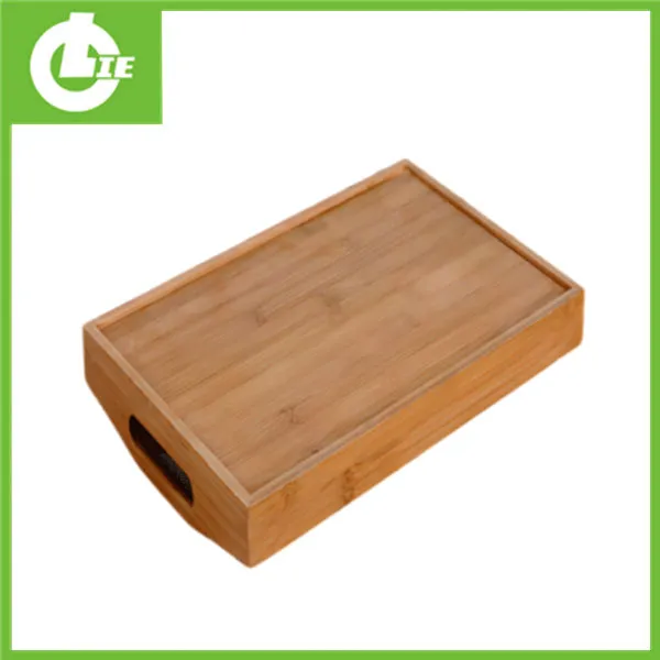 Bamboo Tea Set Tray ၊