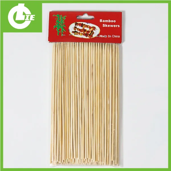 Özelleştirilmiş Tek Kullanımlık Bambu Şiş S