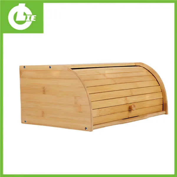 Classic Bamboo Bread Box