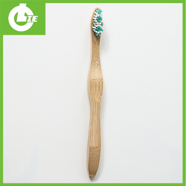 Splendido spazzolino da denti in bambù di bellezza