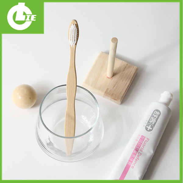 Bamboo Toothbrush With A Pointed, Cusp