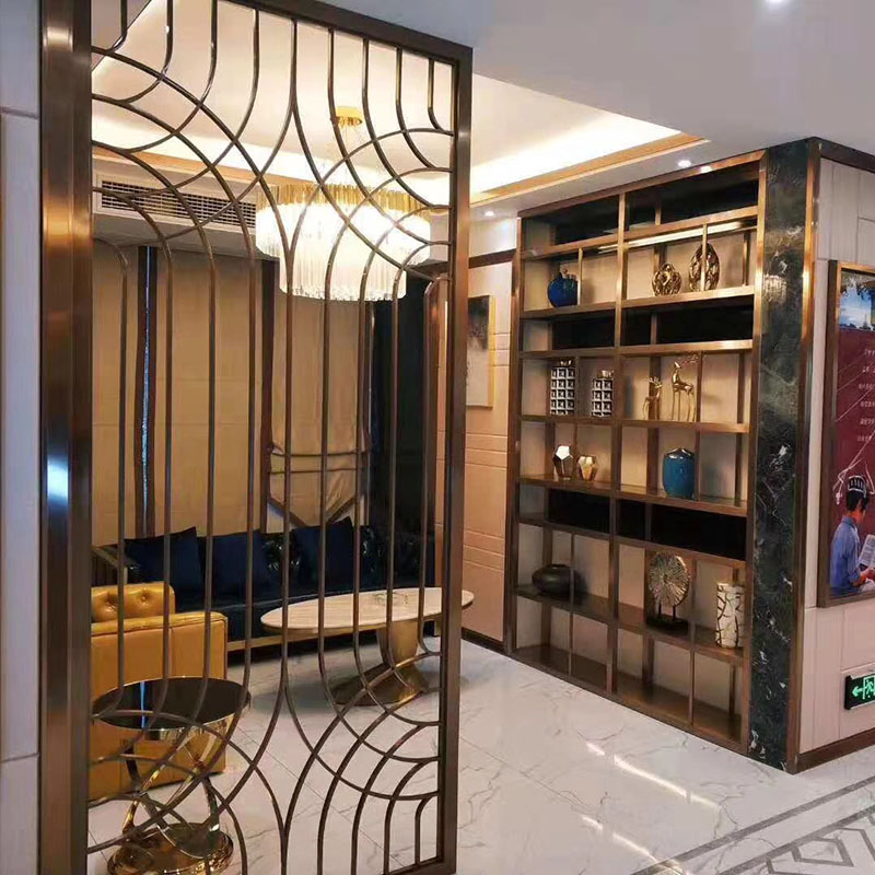 Luxury Stainless Steel Screen Partition