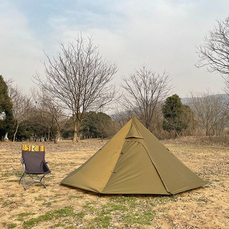 Classificação de tendas de acampamento