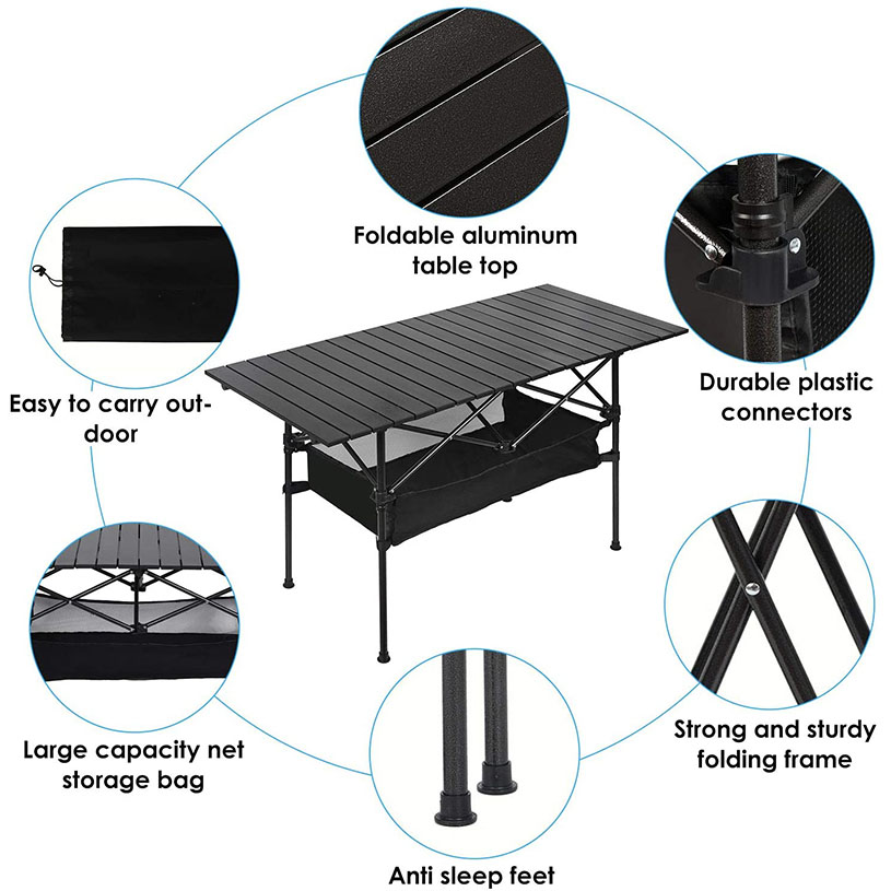 Adjust Folding Camping Table