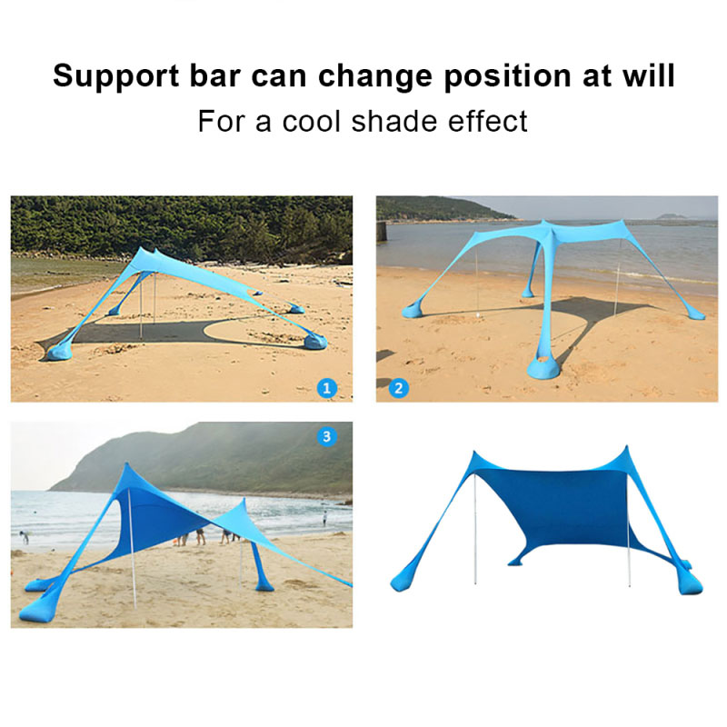 خيمة الشاطئ المظلة