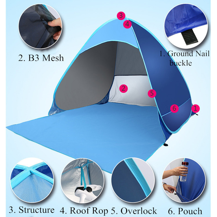 مظلة خيمة الشاطئ