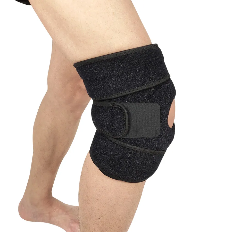 Compression sports knee support
