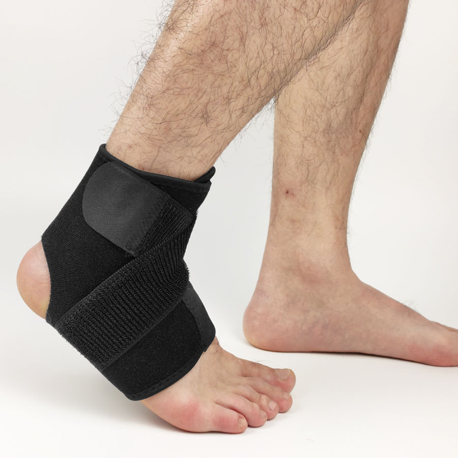 Protector elástico del tobillo del vendaje elástico de la manga del tobillo de la aptitud