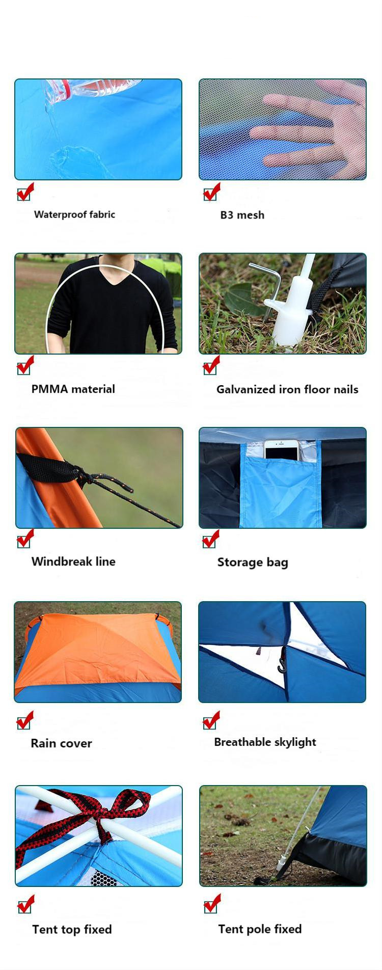 Chanhone Lightweight Backpacking Tent