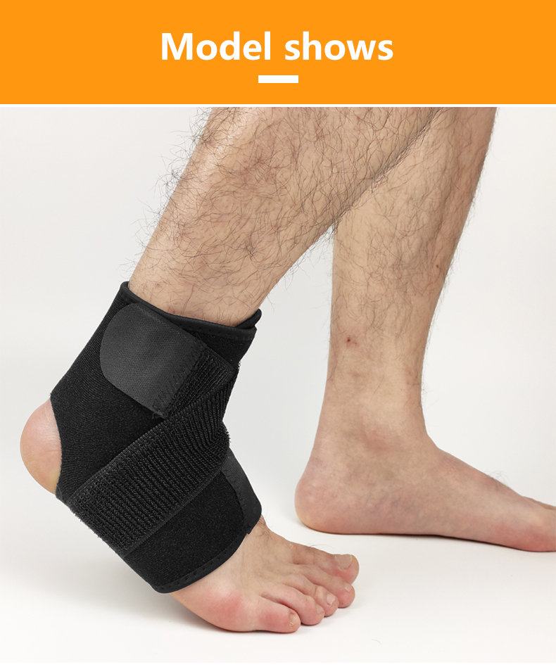 Chanhone Elastic Fitness Ankle Sleeve Elastic Bandage Ankle Protector