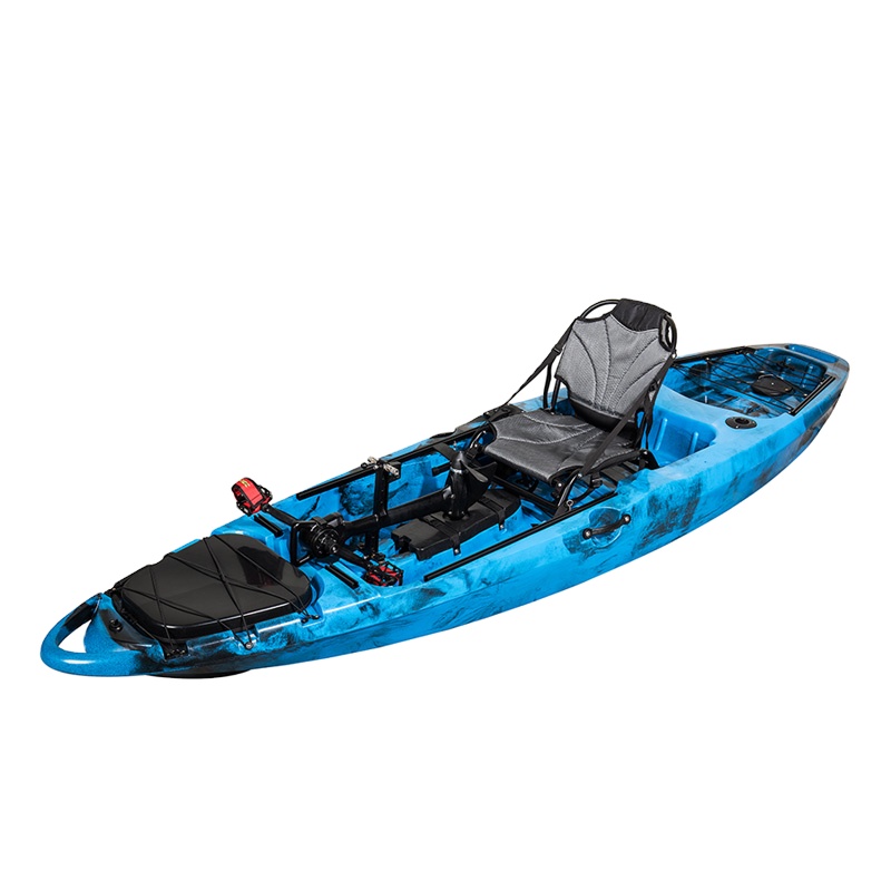 Inflatable Fishing Kayak with Transom