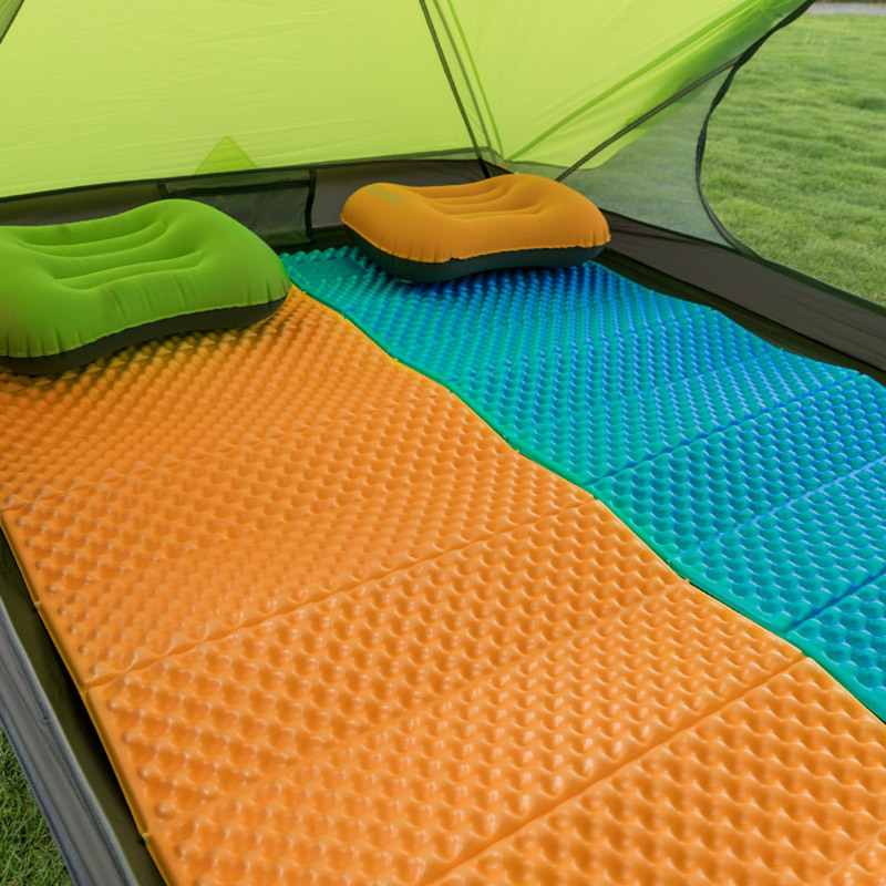 Feuchtigkeitsbeständige Matte Outdoor Camping Zelt Isomatte Feuchtigkeitsbeständige Bodenmatte verdickt und gefaltet C