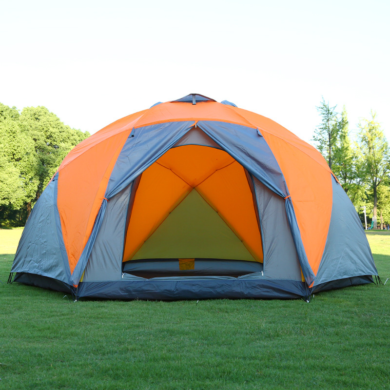 Happy Party großes Outdoor-Zelt, wasserdicht und winddicht, Campingzelt im Freien