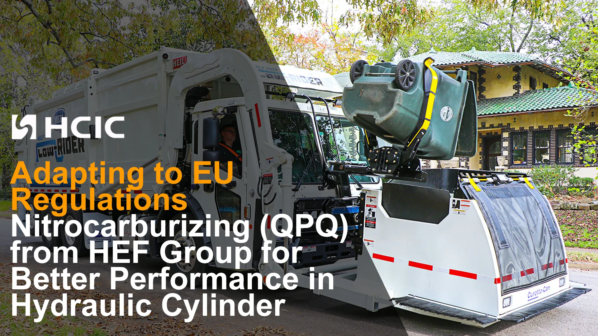 Tilpasning til EU-forskrifter: Nitrokarburering (QPQ) for hydraulisk sylinderproduksjon!