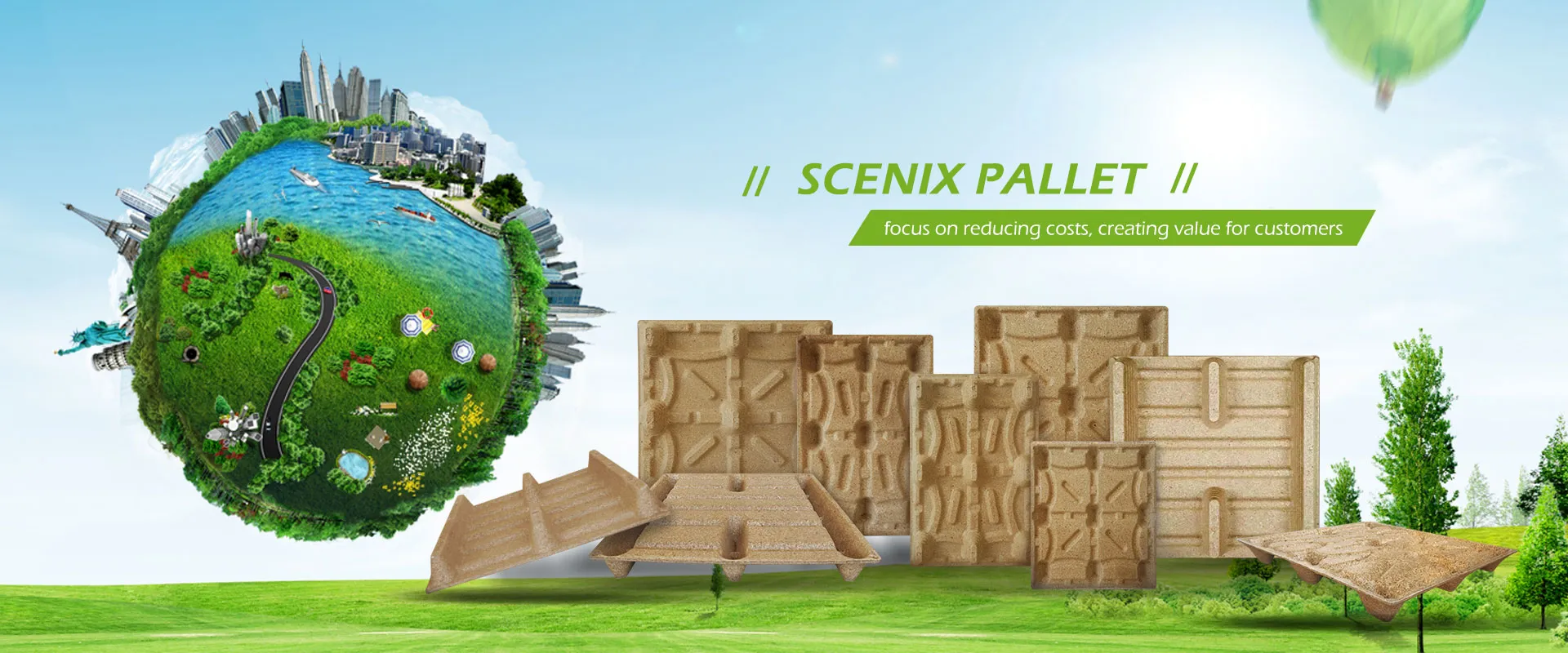 Mga Supplier ng China Compressed Wood Pallet