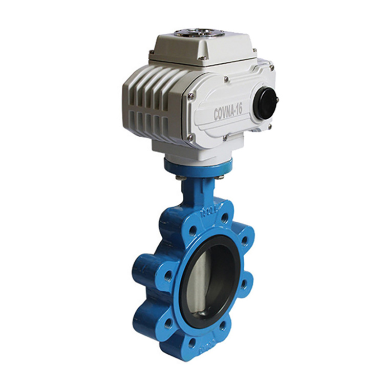 Lug Type Butterfly Valve With Electric Actuator