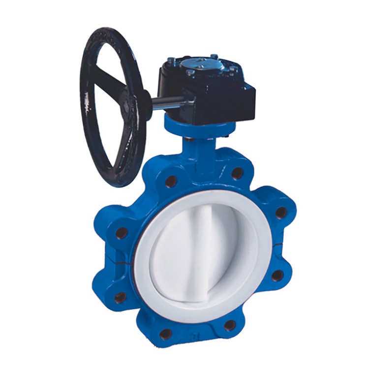 Lug Type Butterfly Valve With PTFE Seat